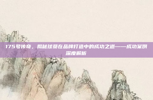 175号传奇，揭秘球员在品牌打造中的成功之道——成功案例深度解析