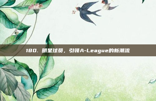 180. 明星球员，引领A-League的新潮流