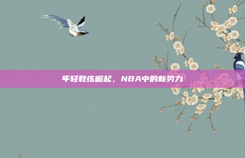 年轻教练崛起，NBA中的新势力