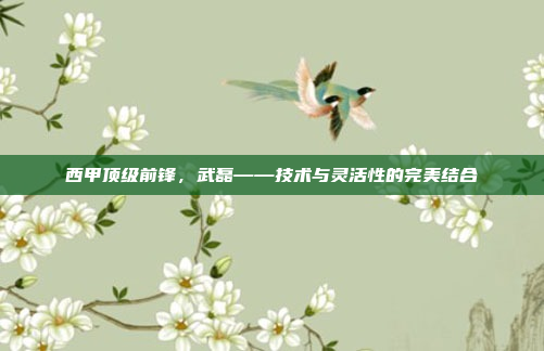 西甲顶级前锋，武磊——技术与灵活性的完美结合